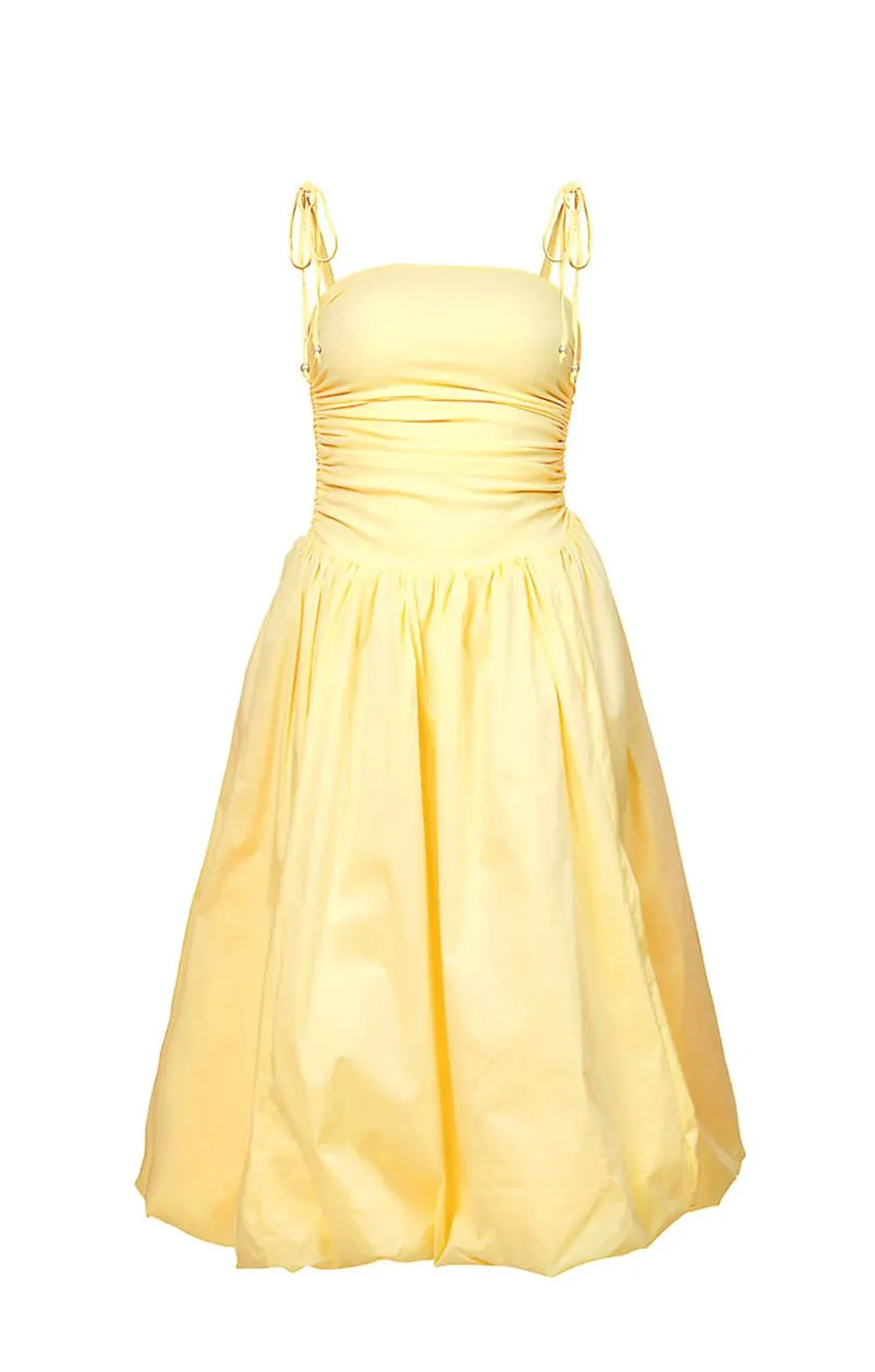 Amy Lynn Alexa Yellow Puffball Dress