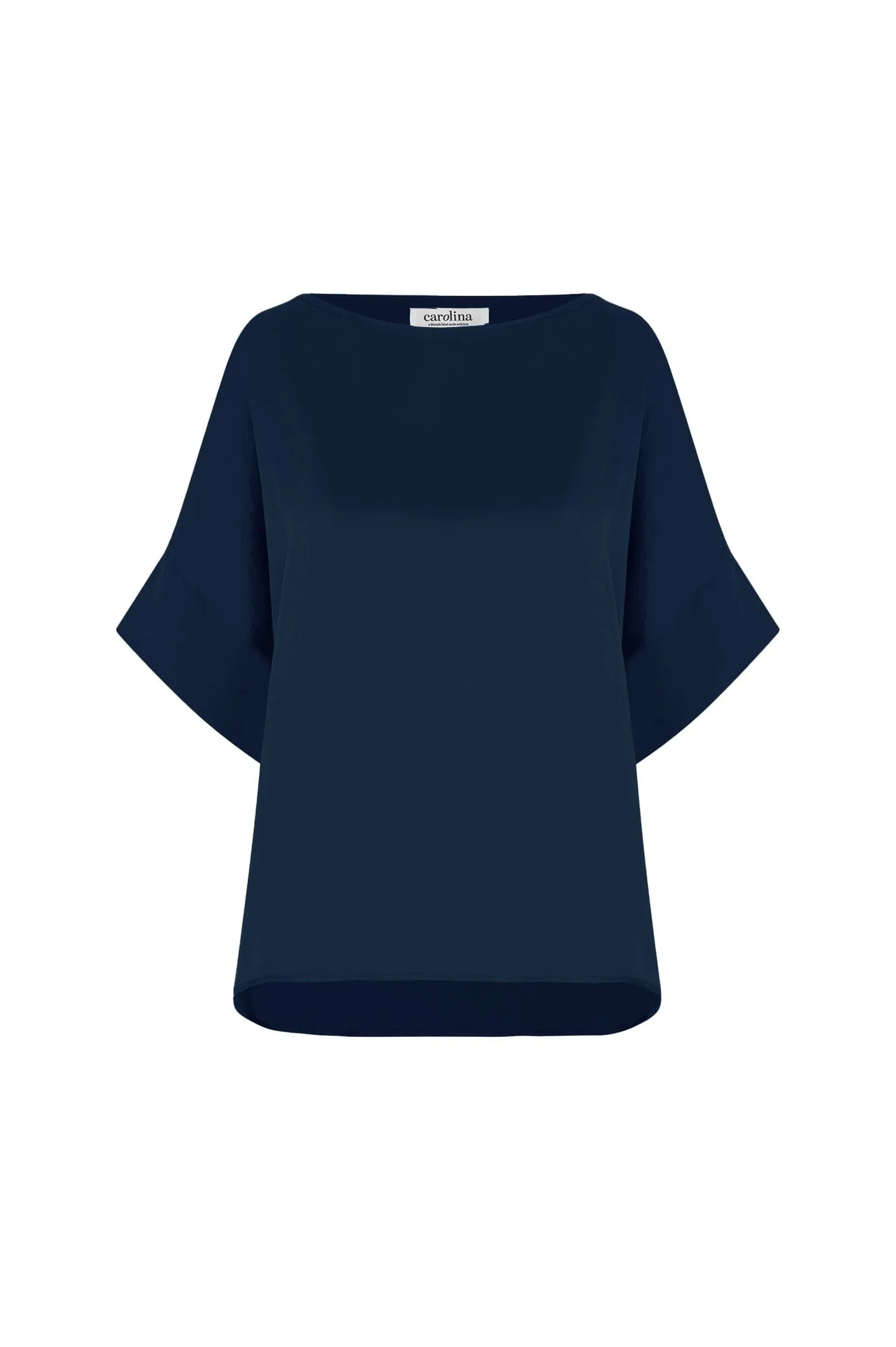 Bianca Short Sleeve Top Navy