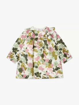 Bonpoint Baby Girls Floral Falbali Dress in Multicolour