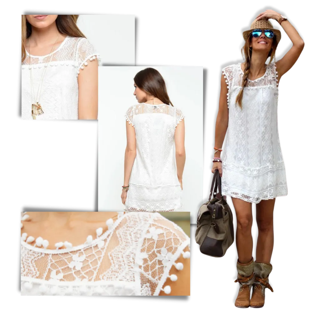 Chic Boho Lace Dress