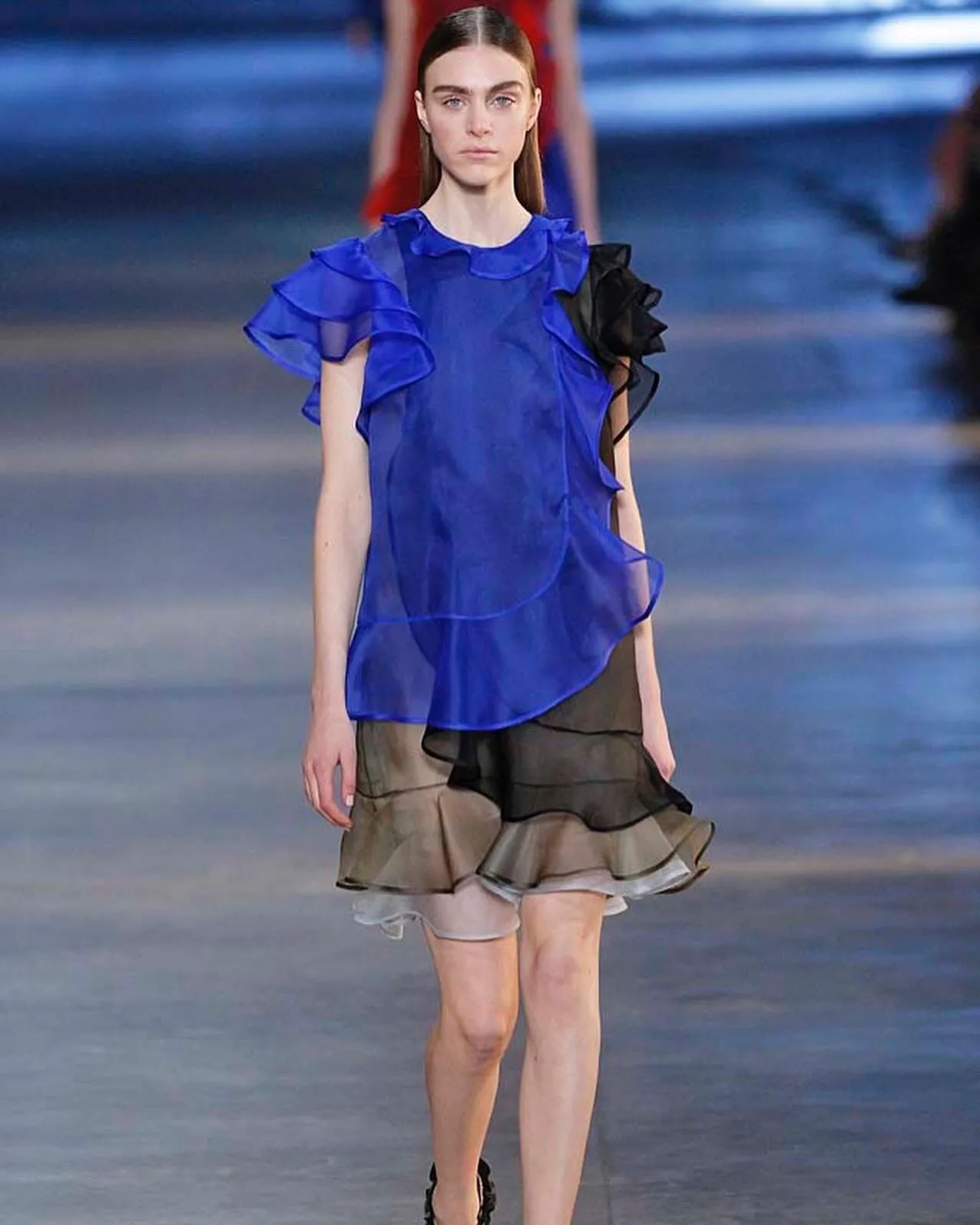 CHRISTOPHER KANE Fall 2015 Ready-To-Wear Organza Silk dress