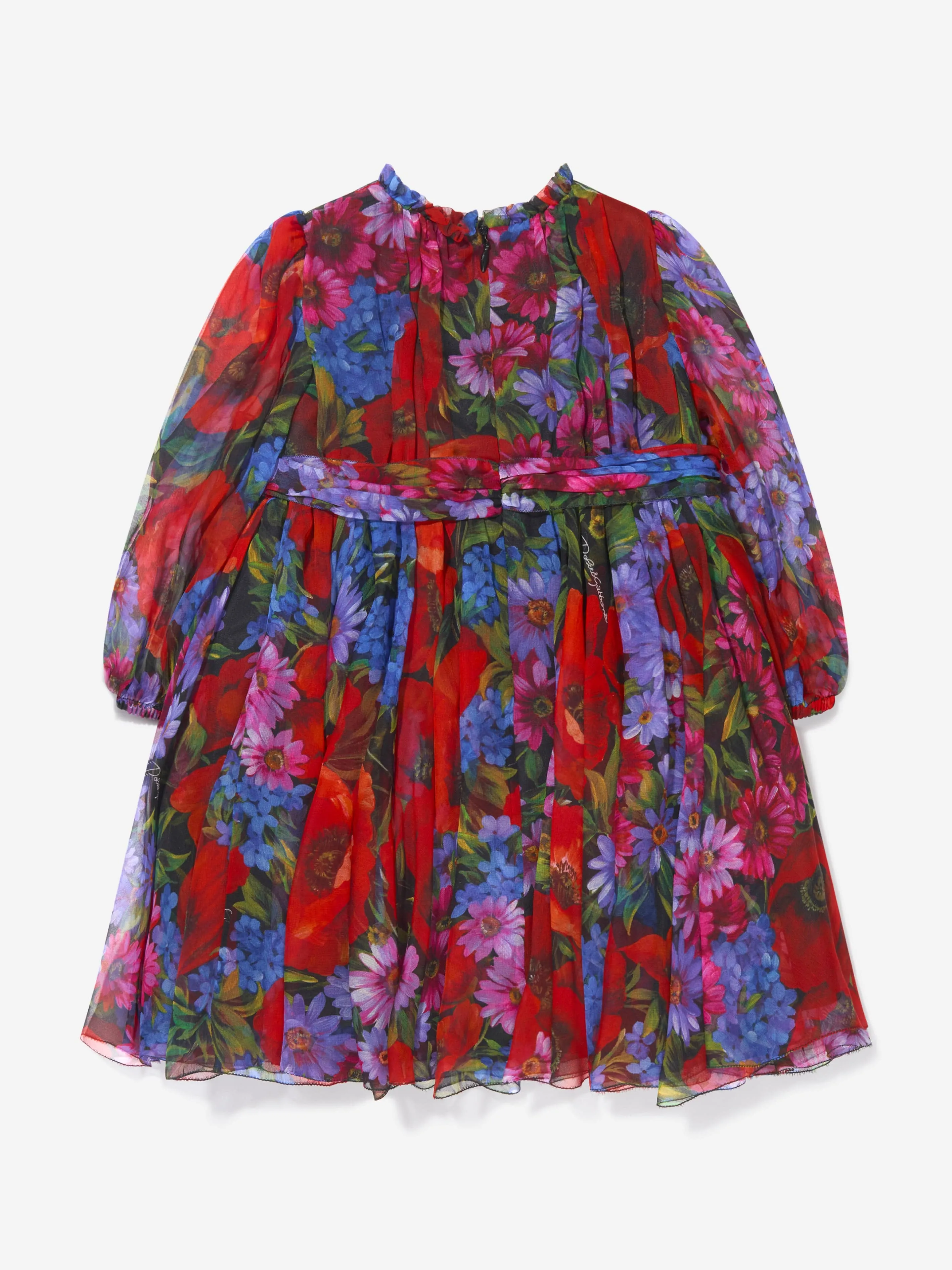 Dolce & Gabbana Baby Girls Floral Chiffon Dress