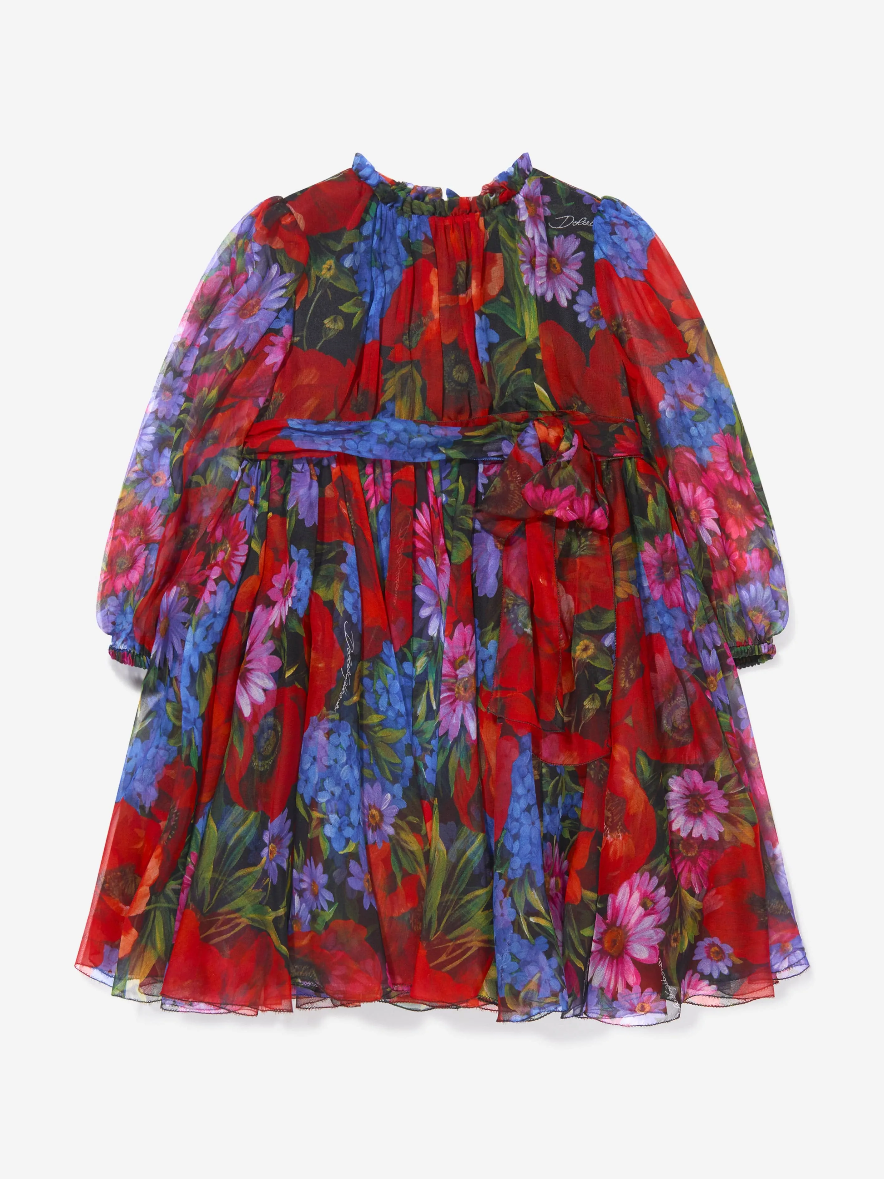 Dolce & Gabbana Baby Girls Floral Chiffon Dress