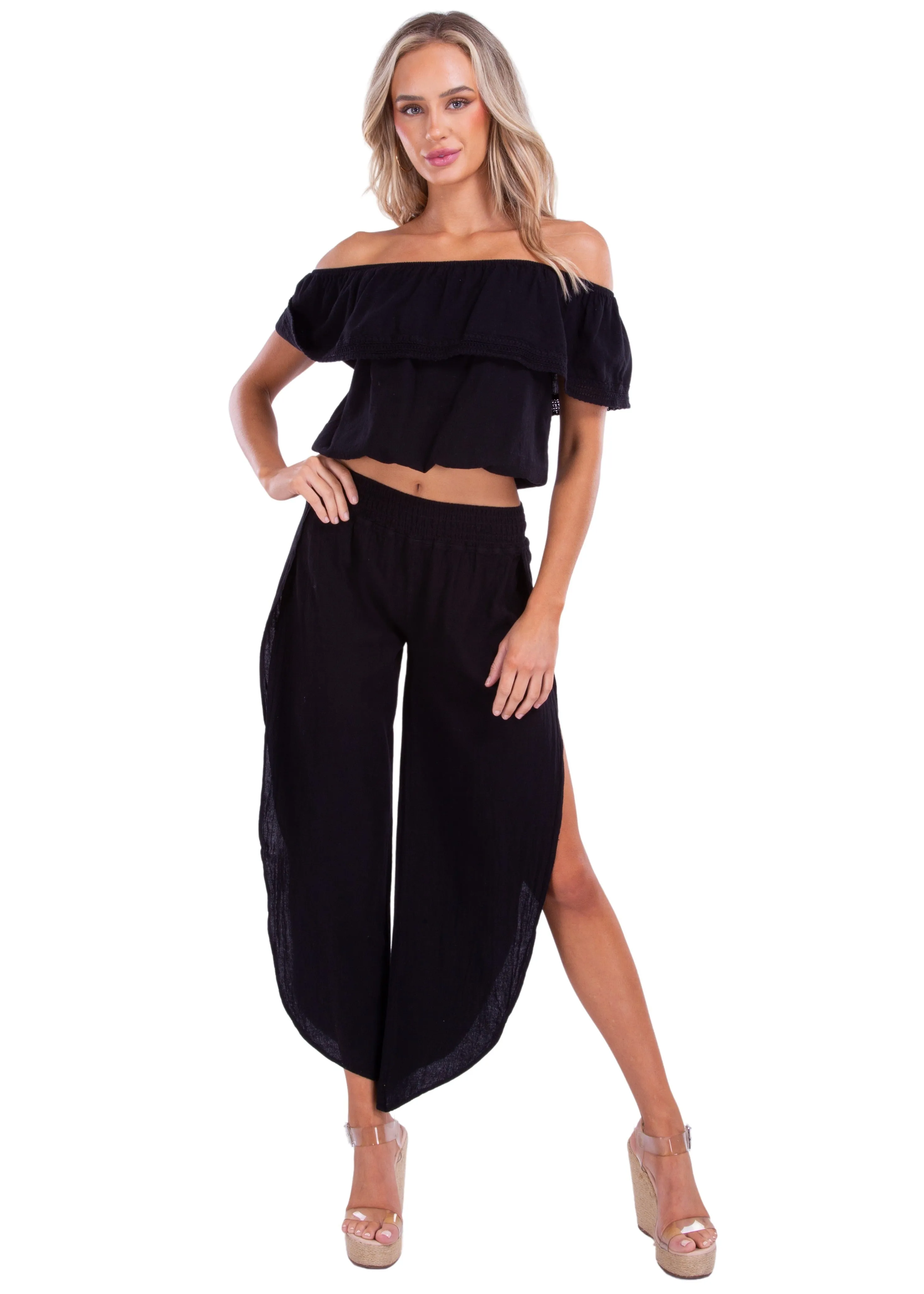 'Joy' Off Shoulder Top