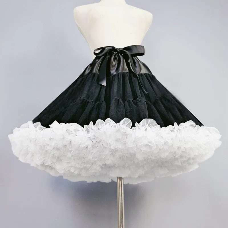 Kawaii Girl Adjustable Draw String Petticoat S - XXL