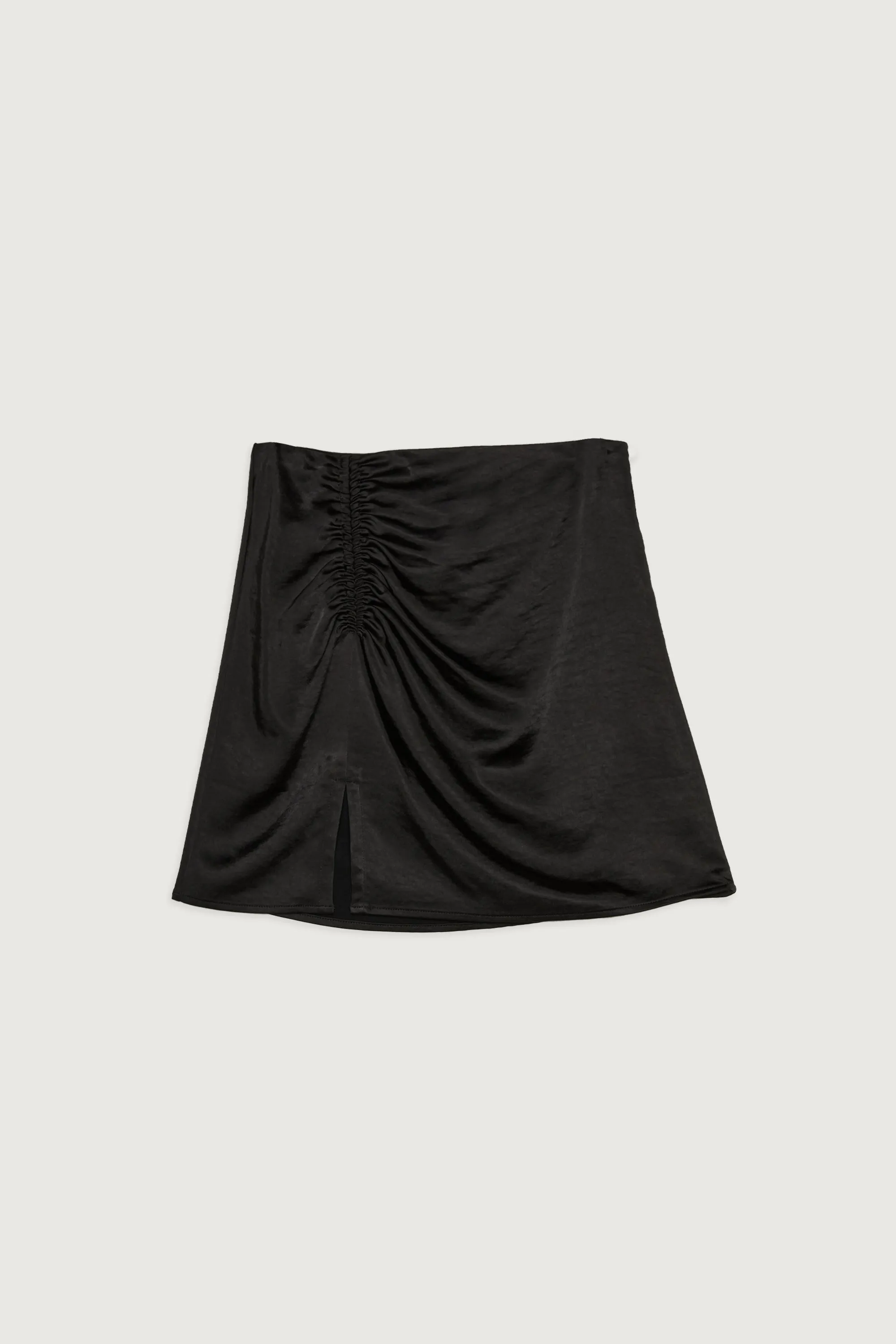 MINI SATIN SKIRT