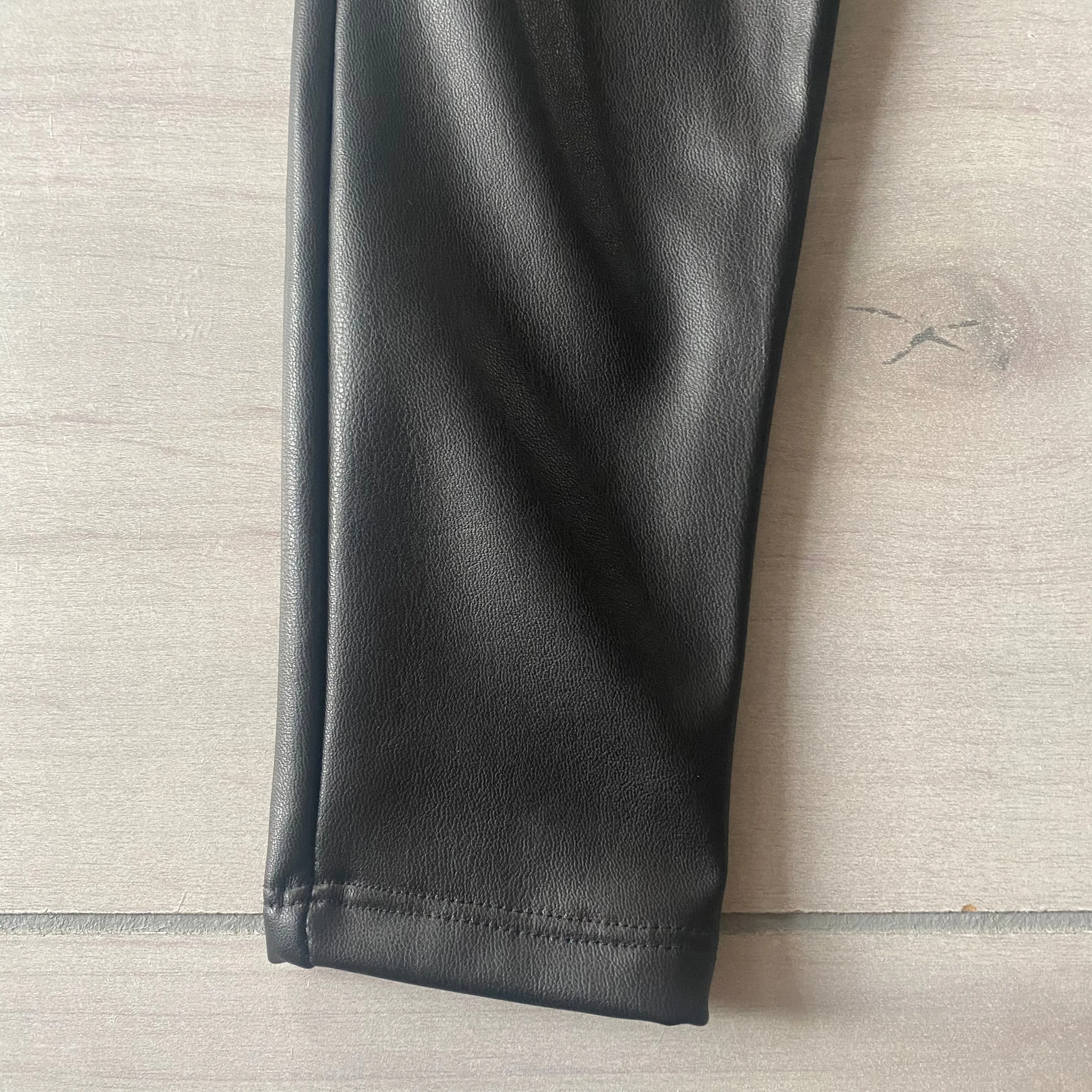 NWT Zara Faux Black Leather Pants