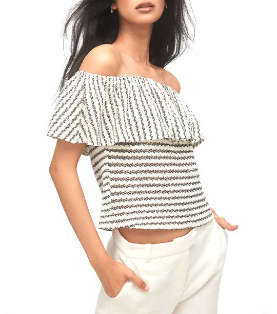 Off-shoulder Top Multi