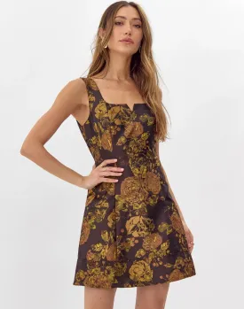 Patti Jacquard Mini Dress