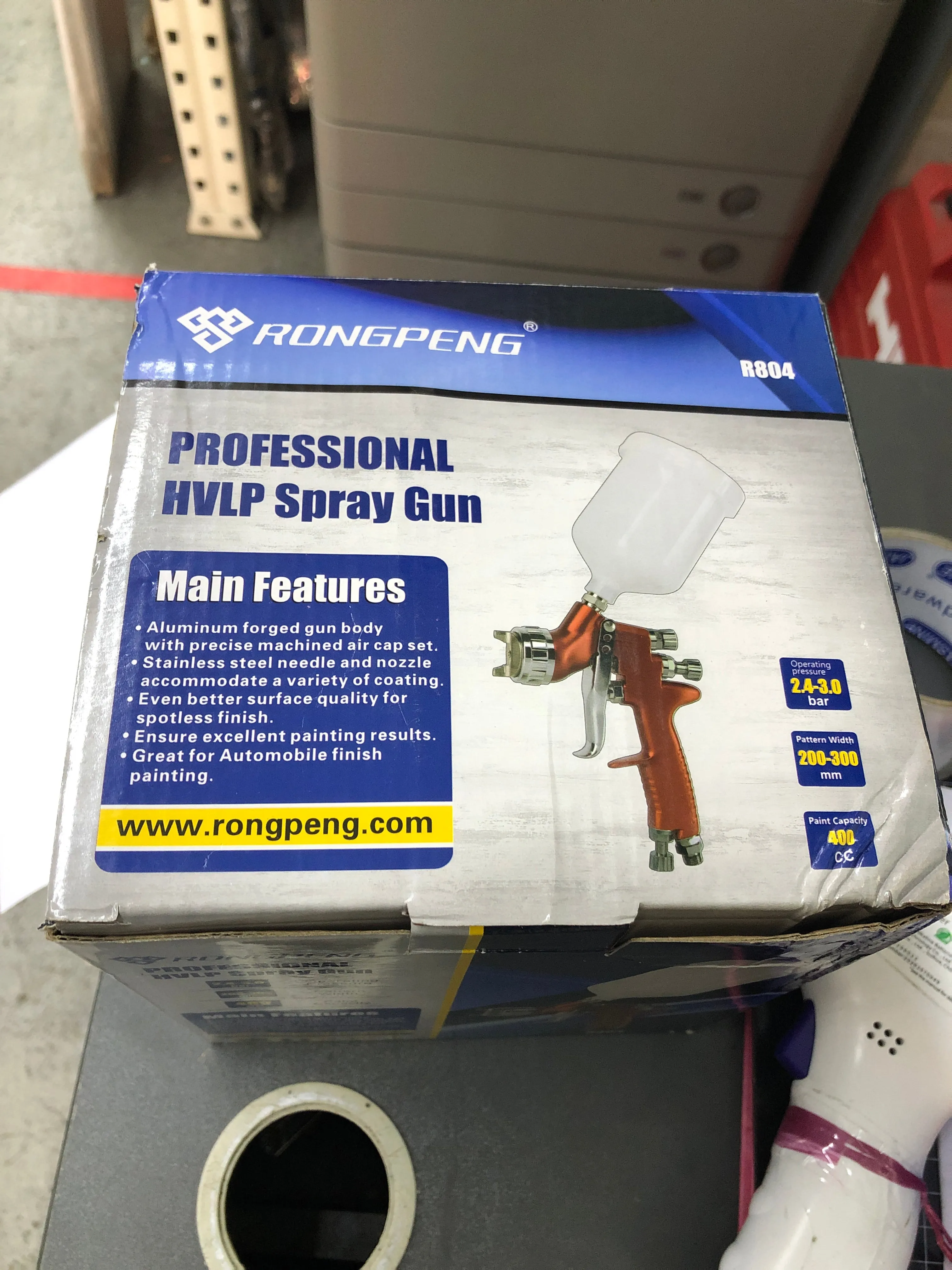 Rong Peng High Volume Low Pressure (HVLP) Spray Gun | Model : SG-R804 YT101