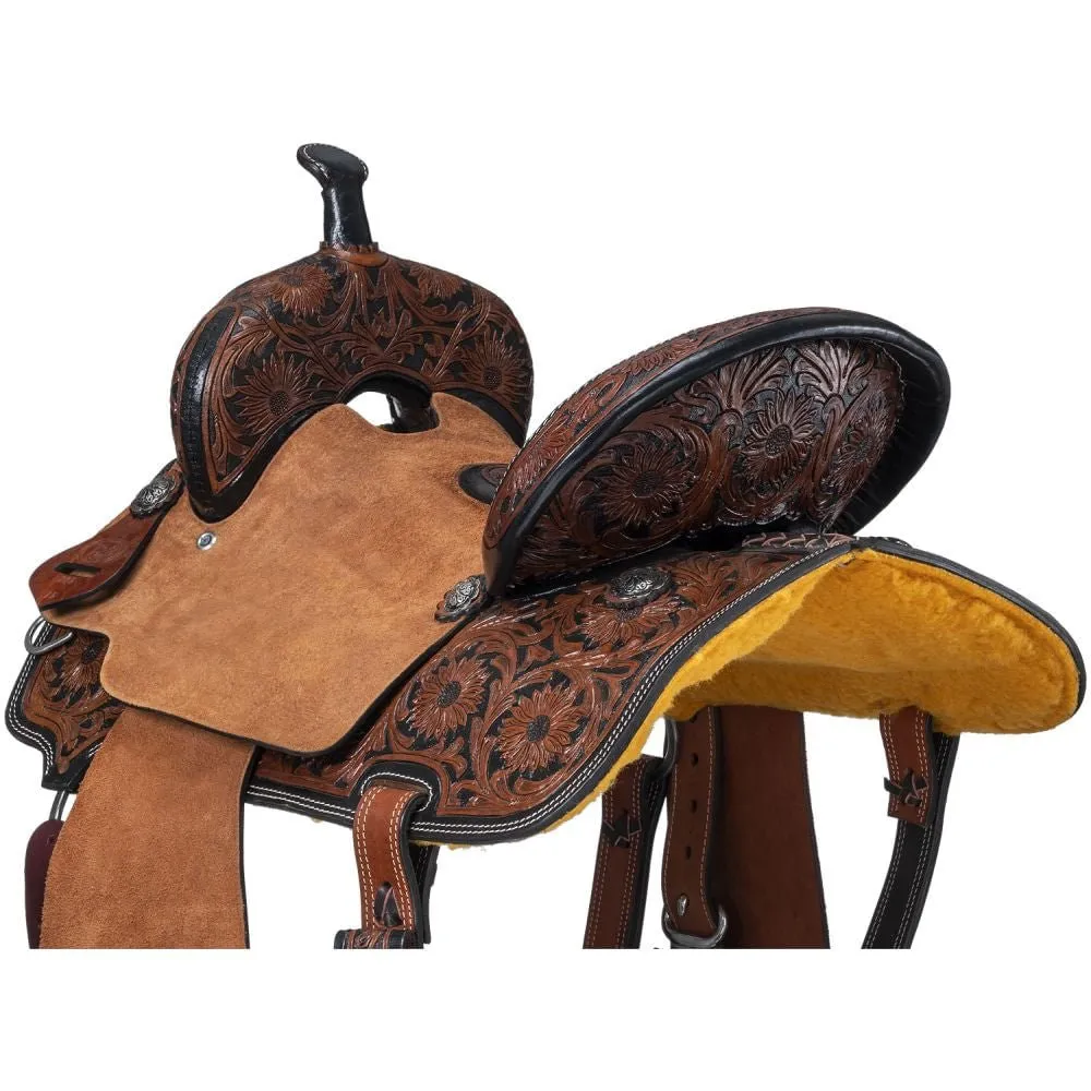 Royal King Dublin Barrel Saddle, 15"