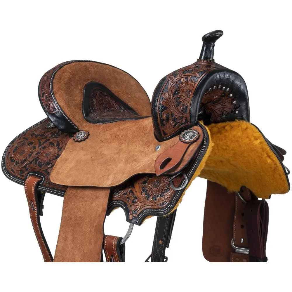 Royal King Dublin Barrel Saddle, 15"