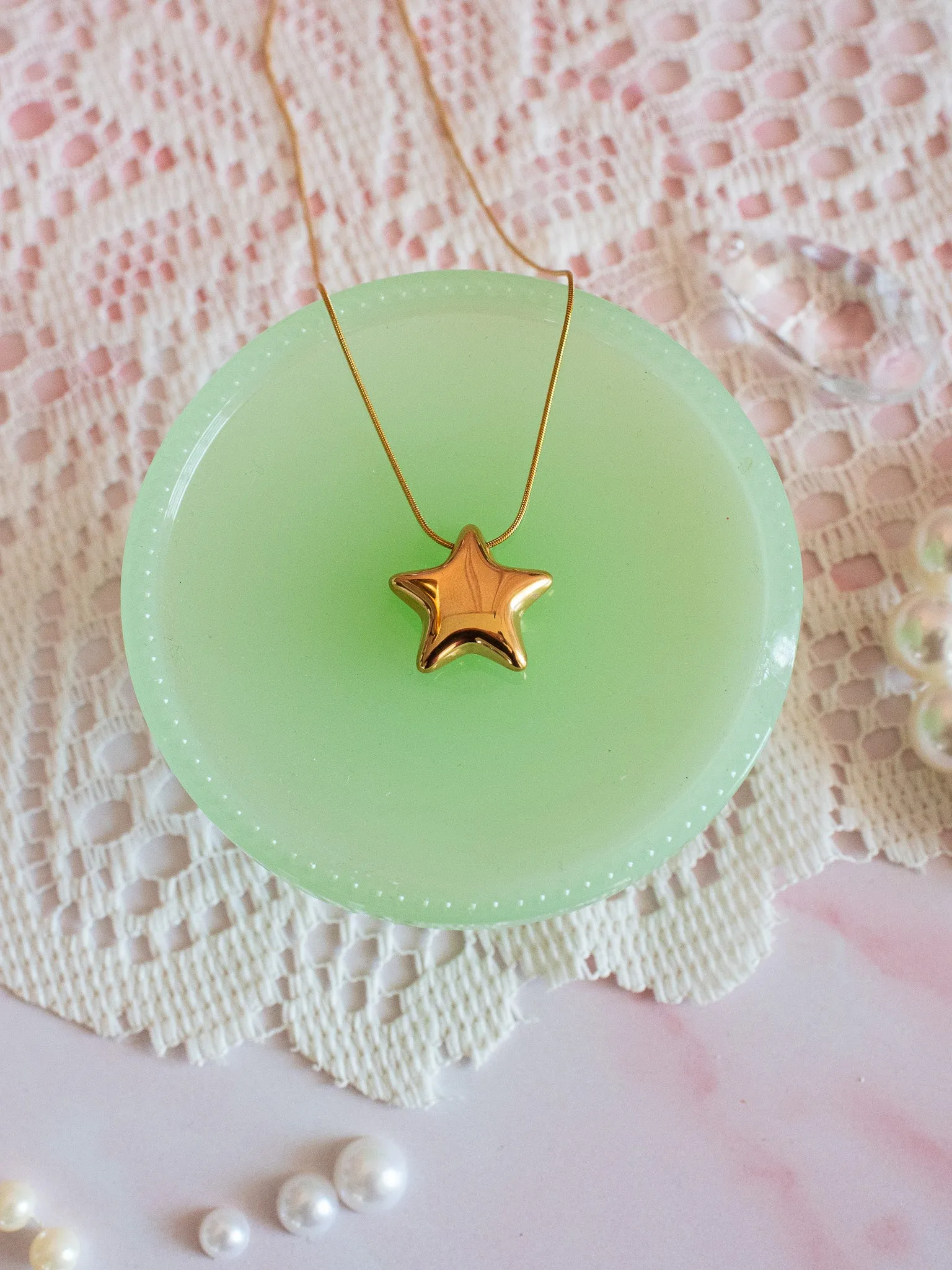 Star Necklace- Gold