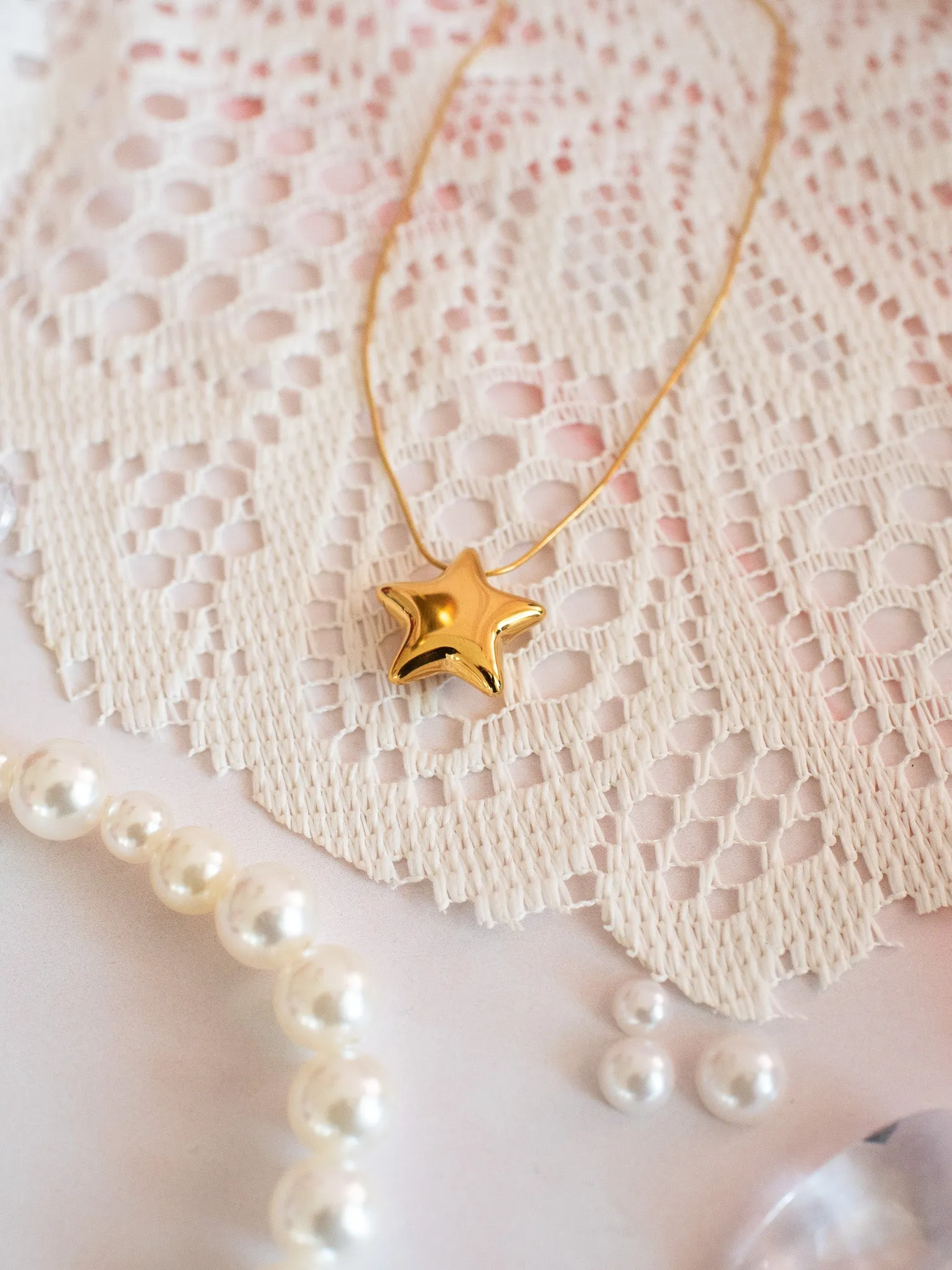 Star Necklace- Gold