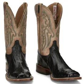 TONY LAMA MEN'S CASTILLO FULL QUILL OSTRICH WESTERN BOOTS - EP6094