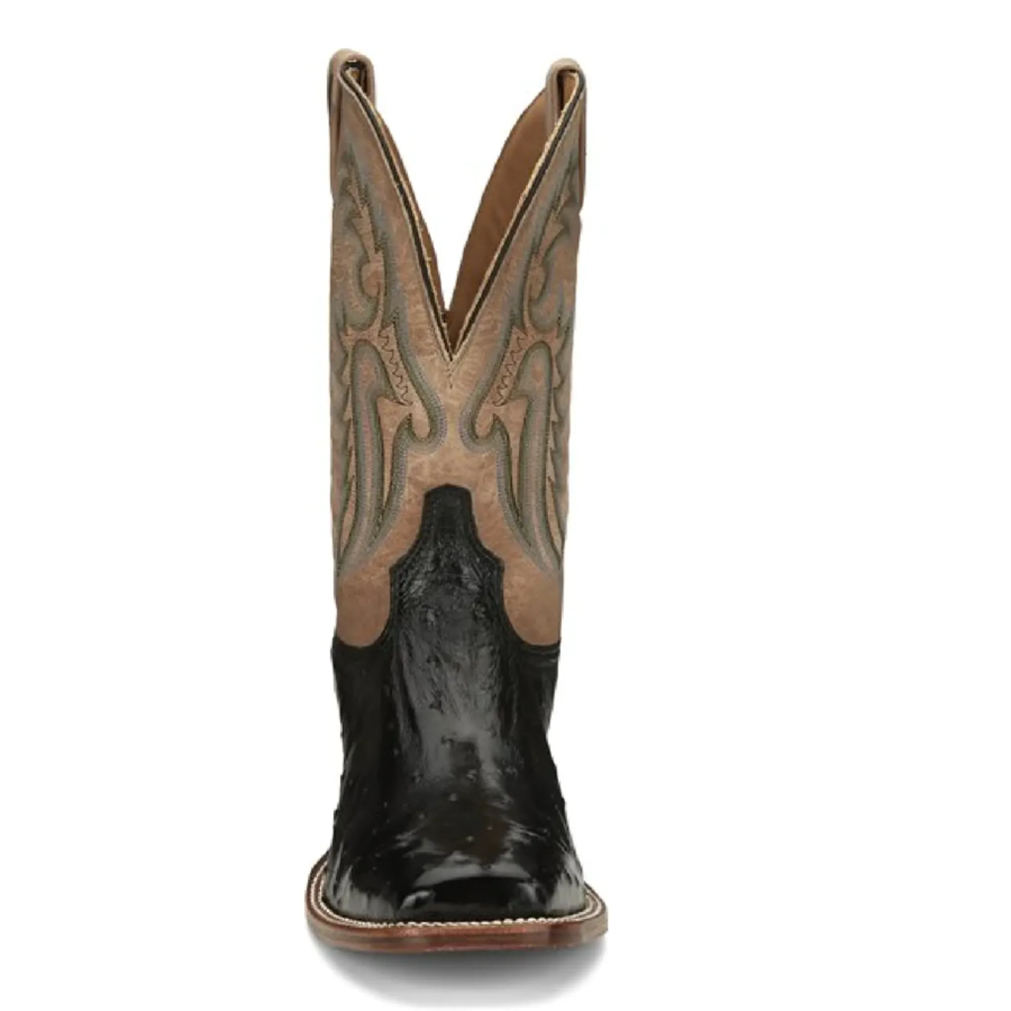 TONY LAMA MEN'S CASTILLO FULL QUILL OSTRICH WESTERN BOOTS - EP6094