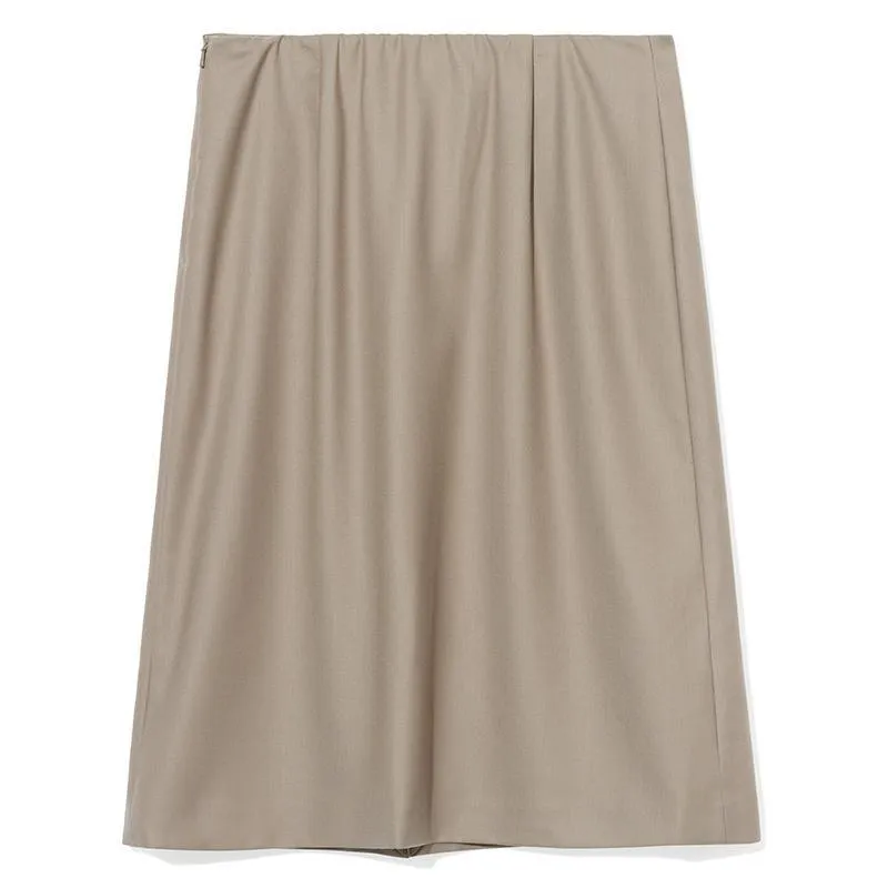 Worsted Woolen A-Line Women Skirt